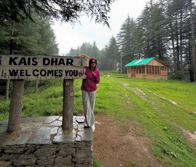Kaisdhar welcome sign and forest rest house